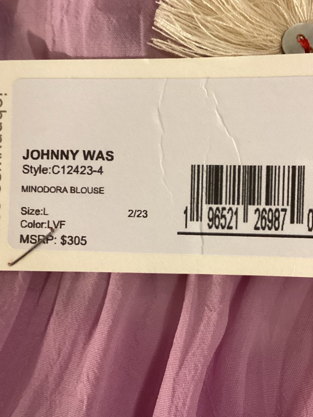 JOHNNY WAS MINODORA BLOUSE - Picture 8 of 13